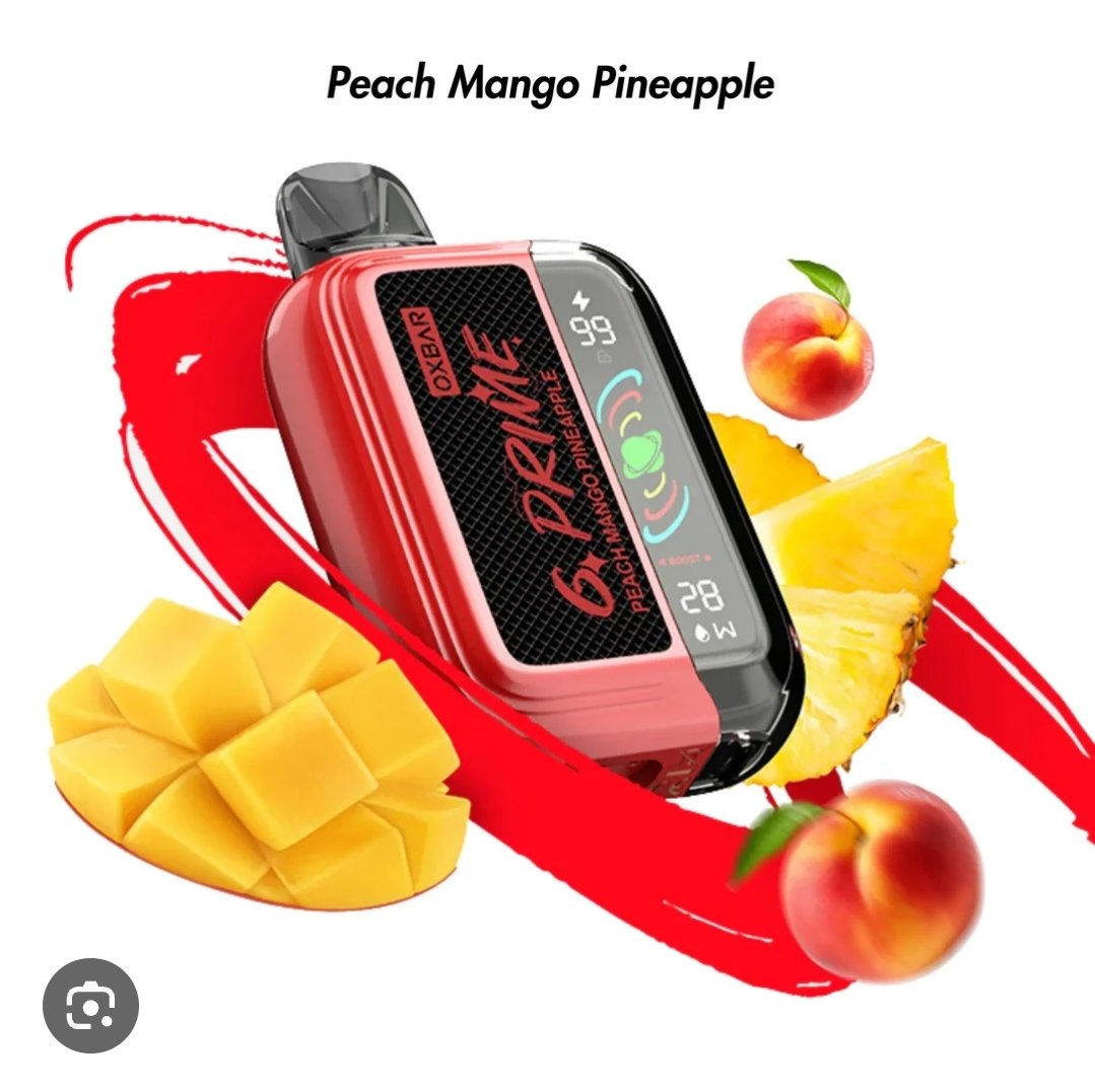 Oxbar - GPrime - Peach Mango Pineapple